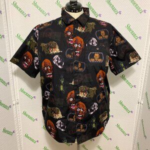 Middle Of Beyond Button Down Shirt Return Of The Living Dead MOB Zombie Mens XL